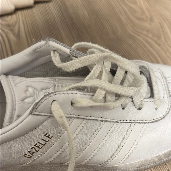 Adidas White Leather Sneakers - Picture 3 of 4